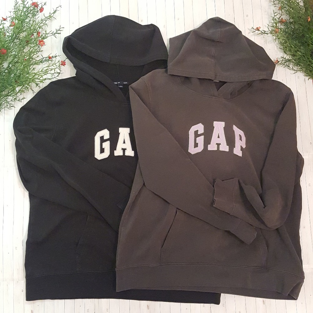 GAP | 2for1 Black and Gray Hoodies